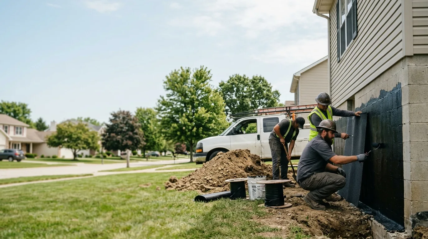 Basement Waterproofing in Shelbyville, IN near me
